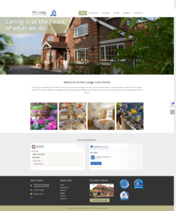 Kiln Lodge Carehome Website Design by Interpro Southampton Portsmouth Hampshire