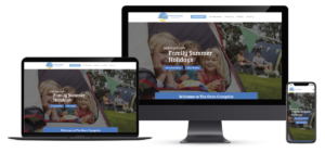 The Oven Campsite Website Design by Interpro Southampton Portsmouth Hampshire