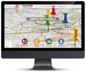 Woods Surveyors Website Design by Interpro Southampton Portsmouth Hampshire